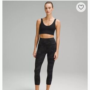 Lululemon camo align high-rise crop legging 21”